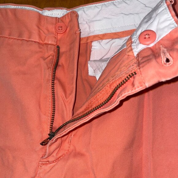 Gap Womens Coral Pants Classic Fit Size 10R With Pockets & Button-Zip Closure - Picture 3 of 7